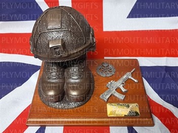 Royal Air Force Boots and Virtus Helmet